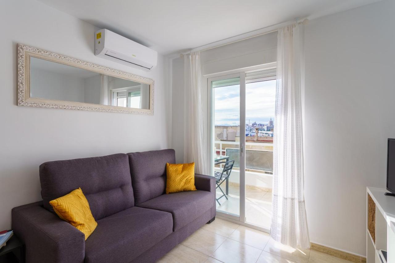 Apartamento Malagueta Breeze Málaga Dış mekan fotoğraf